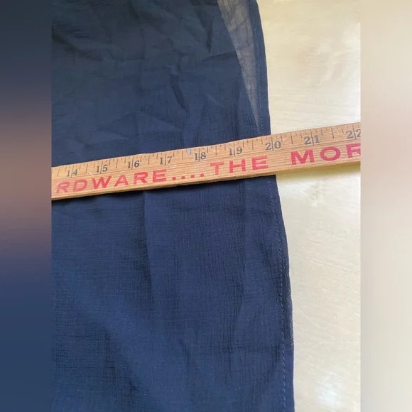 Forever 21 Sheer Black Top Black Small NEW - Picture 4 of 7